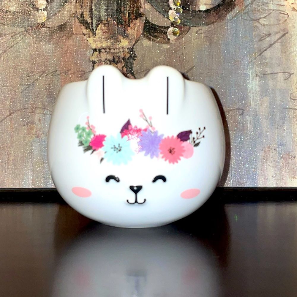 Starbucks rare 2023 Lunar Year of Rabbit White Pink Ceramic Bunny Rabbit Mug